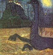 Wassily Kandinsky Moonlit Night (mk19) oil painting on canvas